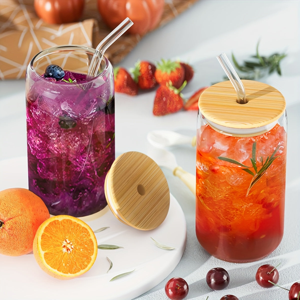 8/12/16pcs Glasses, Mugs, Mother'S Day Gifts, Libby Glasses, Durable Heavy Duty Mugs, High Borosilicate Glasses, Suitable For Daily Use Or Outdoor Activities, Party