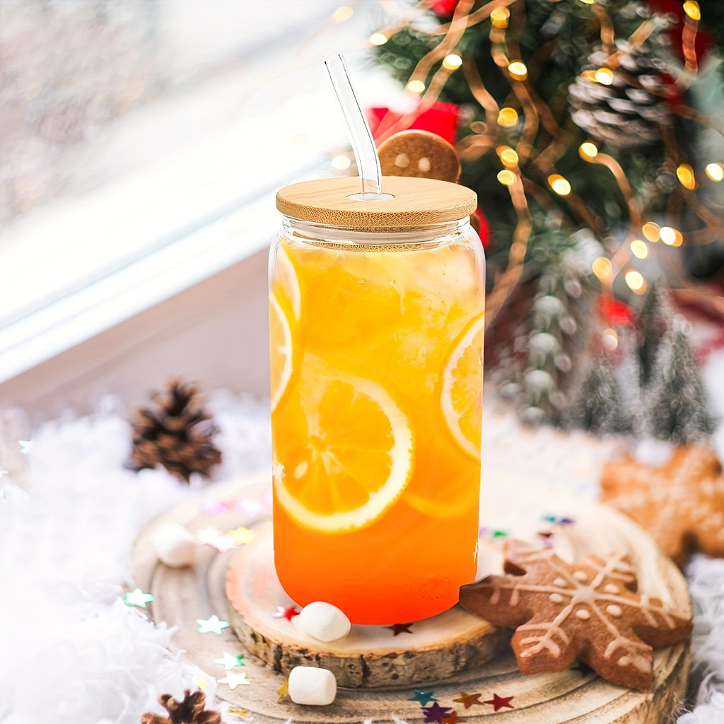 4/6/8 18.6oz/550ml Classic Glass Cups, Cute Cups, Suitable For Soda Water, Bubble Tea, Ideal Gift Choice, Suitable For Weddings, Parties, Halloween, Christmas Gifts, Coffee Cup Sets, Gift Cups, Accompanying Gifts, Party Glass Cups
